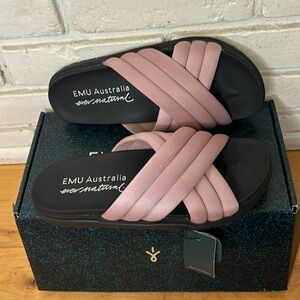 NWT - Emu Australia - Wallaman Sandal - Blush - Size 8